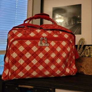 The Pioneer Woman Charming Check Travel Tote